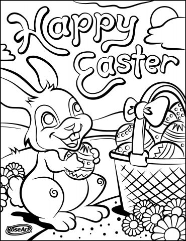 Easter Coloring Pages 2022