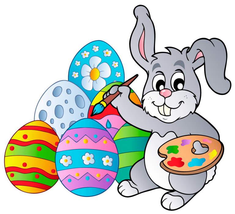 Easter Bunny Egg Clipart