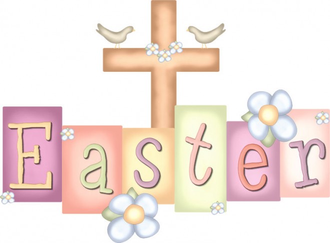 Christian Happy Easter Clip Art
